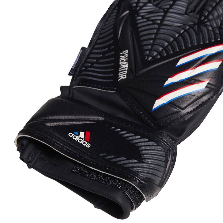 R Kawice Bramkarskie Adidas Predator Match Fingersave Junior Czarne