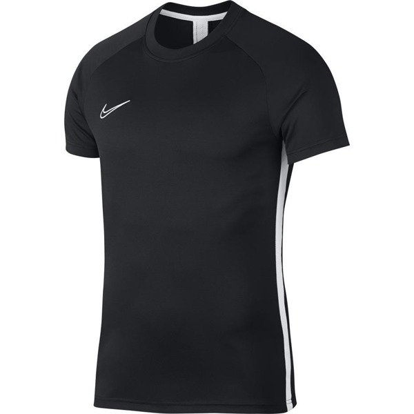 Koszulka męska Nike Dri-FIT Academy SS Top czarno-biała AJ9996 010 ...