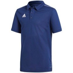 Koszulka dla dzieci adidas Core 18 Polo JUNIOR granatowy CV3680