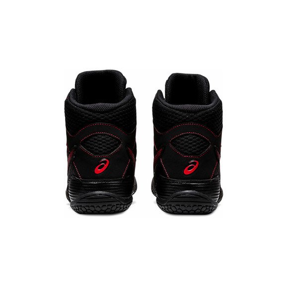 ASICS Mat Control 2 Wrestling Shoes Black-Red