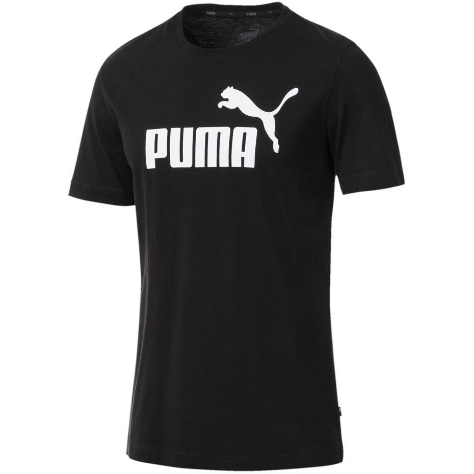 Koszulka męska Puma ESS Logo Tee czarna 851740 01 | MEN \ Men's ...