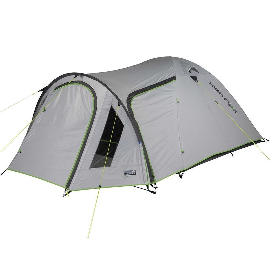 Tent High Peak Kira 4 light gray 10373 4 beds and two entrances. | TOURISM  \\ Tents | - Zoltan Sport