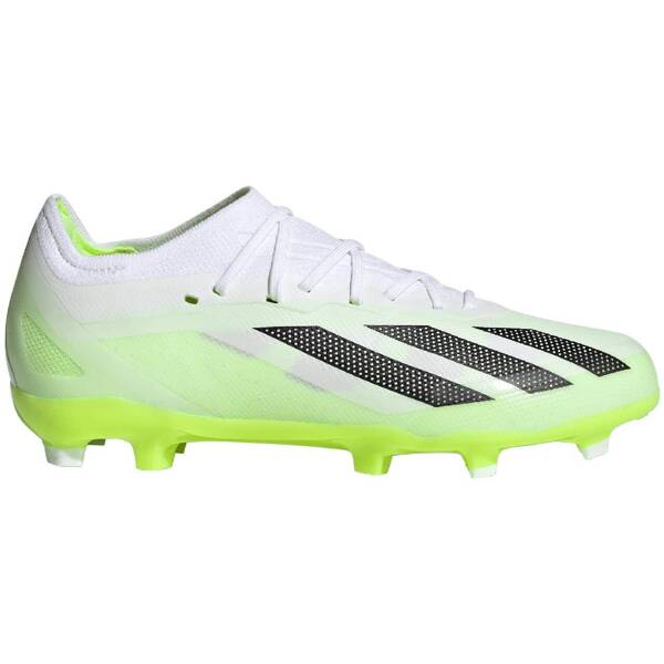 Buty piłkarskie dla dzieci adidas X Crazyfast.1 FG biało-zielone IE4208