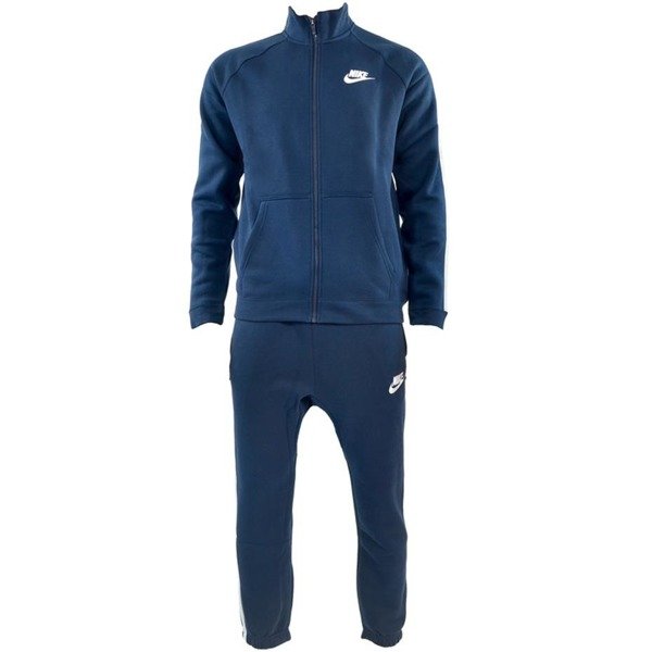 Dres męski Nike M NSW Track Suit FLC Season niebieski 804312 451 | MEN ...