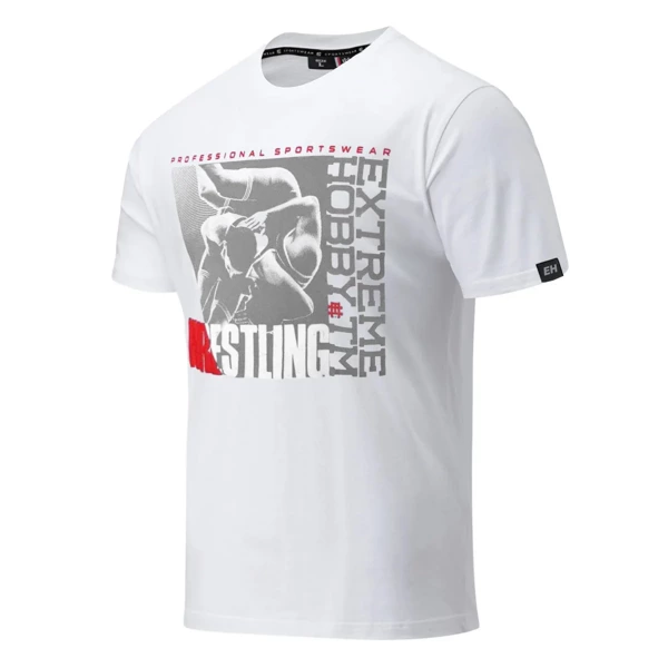 Extreme Hobby T-shirt Wrestling Pro White