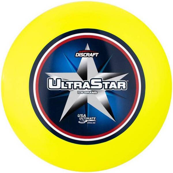 FRISBEE DISCRAFT SCCP YELLOW 175 g SuperColor UltraStar