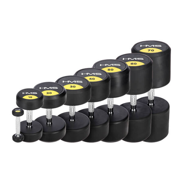 HG PRO 37,5 KG HMS RUBBER Dumbbells