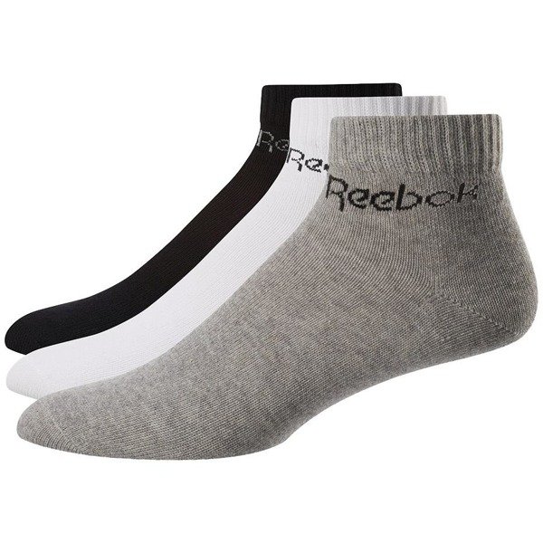 Skarpety Reebok Active Core Ankle Sock 3 pary białe, szare, czarne ...