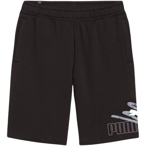 Spodenki męskie Puma ESS+ Logo Lab Graphic Shorts 10 czarne 678989 01