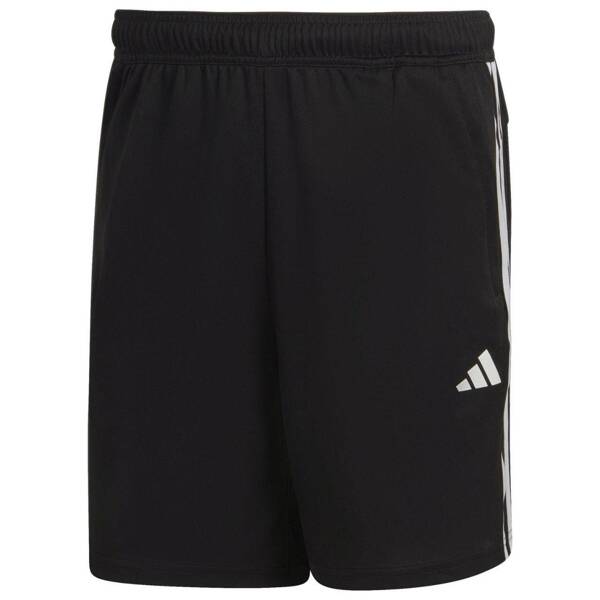 Spodenki męskie adidas Train Essentials Piqué 3-Stripes czarne IB8111