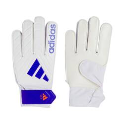 Rękawice bramkarskie dla dzieci adidas Copa Club Goalkeeper biało-niebieskie IX3834