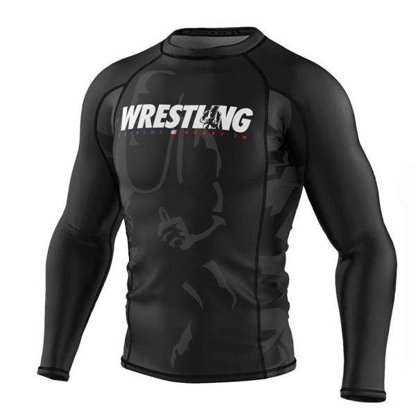 Extreme Hobby Longsleeve Rashguard Wrestling Bold