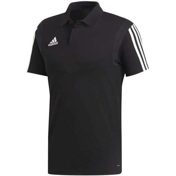 Koszulka męska adidas Tiro 19 Cotton Polo czarna DU0867