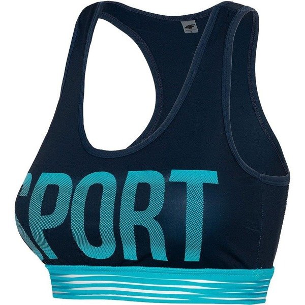 Stanik sportowy 4F granat  H4L20 STAD004A 31S top